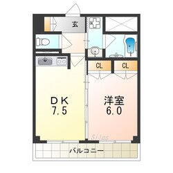 百舌鳥駅 徒歩4分 2階の物件間取画像